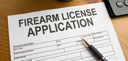 firearm license application