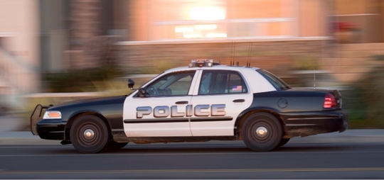 police car